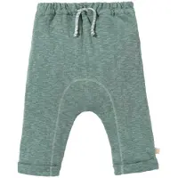 Disana - Kids' Linen Knitted Trousers - Pantalones de ocio size 110/116, turquesa