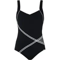 Sunflair Traje de baño negro / blanco