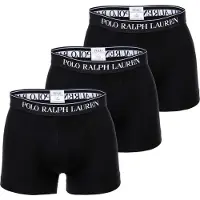 Ralph Lauren Boxer CLASSIC 3 PACK TRUNK hombre - Negro - EU M
