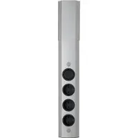Thebo , columna de alimentación STS 3081 con 3 enchufes e interruptor para iluminación / regleta / enchufe de esquina
