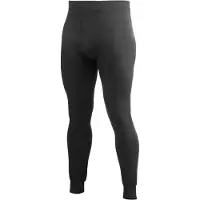 Woolpower - Long Johns With Fly 400 - Ropa interior merino size 3XL, negro