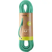 Edelrid - Cuerdas Escalada - Hummingbird Eco Dry 9,2Mm Icemint-Citrus - Talla 80 m - Verde
