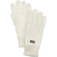 Hestra - Pancho 5 Finger - Guantes size 4, beige/blanco