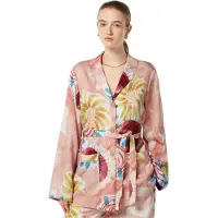 Scotch & Soda Printed Pyjama Blazer Abstract Sun Pink Talla: XS | Blazers Outlet | Mujer | Rosa