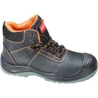 Lahti Pro Botas de cuero con borlas, clase S1 FO SR, talla "45", con certificación CE, marca LAHTI