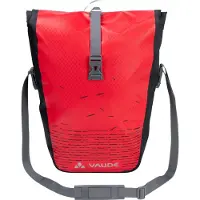 Vaude Bike - Aqua Back Print Single - Bolsa para el portaequipaje size 24 l, rojo