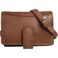 Cluty Bolso de hombro cognac