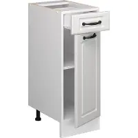Vicco Mueble bajo de cocina R-Line Blanco casa de campo 30 cm sin encimera, Model 37715