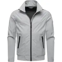 Ragwear Chaqueta funcional 'Collwie' gris / negro