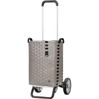 Andersen Shopper Alu Star Shopper Silja Carrito de la compra 65 cm gris