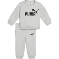 Puma Ropa para correr 'Essentials' gris moteado / negro