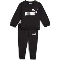 Puma Ropa para correr 'Essentials' negro / blanco