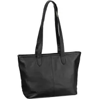 The Chesterfield Brand Monza Bolsa de compras Piel natural 33 cm negro