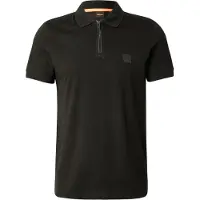 BOSS para hombre. 50537507 Polo slim fit negro (M), Casual, Algodón, Manga corta, outlet 2026.