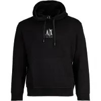 Armani Exchange para hombre. XM000369AF10818UC001 Sudadera con capucha negro (L), Casual, Deportivo, Algodón, Multideporte, A|X Armani E