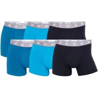 Cr7 - Cristiano Ronaldo Calzoncillo boxer turquesa / zafiro / negro / blanco