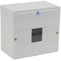 ELEKTROPLAST OPATÓWEK Caja de distribución modular, 1 entrada y 7 salidas, para montaje en superficie, grado de protección IP30, modelo RM 7S 6.1