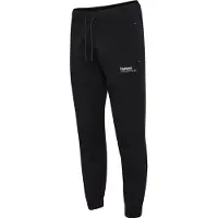 Hummel Pantalón deportivo 'Tech Fleece' negro / blanco