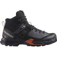 Salomon - Zapatillas de senderismo Mujer - X Ultra Alpine Mid GTX W Nine Iron/Black/Red Orange para Mujer - Talla 38 2/3 - Negro