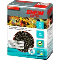 Eheim Carbón Mineral Activado Aktiv Para Agua Dulce Y Marina En Bolsa De Red 560g 1l