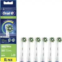 Oral-B Reemplazo De Cepillo Eléctrico Eb50-6ffs Crossaction