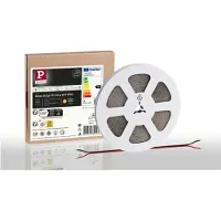 Paulmann Pro Strip, tira de luces LED, color plateado, modelo P75, temperatura de color 2700K