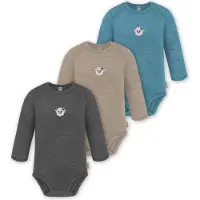 Normani Pijama entero/body 'Auckland' beige / azul / marrón oscuro / mezcla de colores