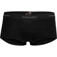 Icebreaker - Women's 200 Oasis Boy Shorts - Ropa interior merino size M, negro