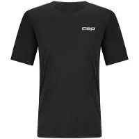 Cep - Pro Run Ultralight Shirt Short Sleeve - Camiseta de running size L, negro