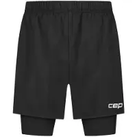 Cep - Run Shorts 2In1 - Pantalones cortos de running size XXL, negro
