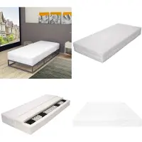 vidaXL Colchón de 140 x 200 cm, 7 zonas, con muelles ensacados, 20 cm de grosor, firmeza H3 - Colchón - Colchones - Colchón de muelles - Colchones de muelles