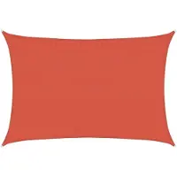 The Living Store Tienda Living. Vela solar, 160 g/m². Rectangular. Color terracota. 3,5 x 5 metros. Fabricada en HDPE
