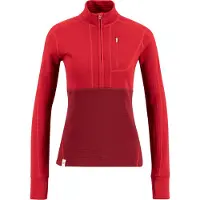 Ulvang - Women's Peak Field Half Zip Midlayer - Jerséis de forro polar size L, rojo