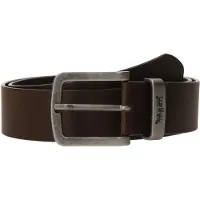 Levi's Cinturón 'Metal Two Horse Keeper Belt' marrón oscuro