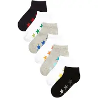 Next Calcetines gris / rojo / negro / blanco