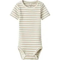 Name it Pijama entero/body 'NBNBani' crema / beige oscuro