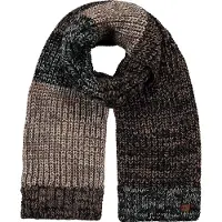 Barts - Akotan Scarf - Bufanda size One Size, negro/marrón