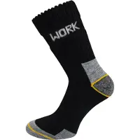 Normani Calcetines 'Work Wool' amarillo / gris / negro