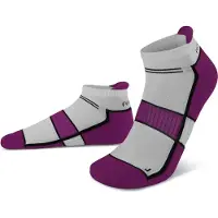 Normani Calcetines deportivos lila / negro / blanco