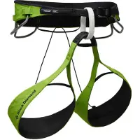 Black Diamond - Recco Vision Airnet Harness - Arnés para escalada size S, negro