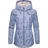 Ragwear Chaqueta funcional 'Dankka Spring' azul ahumado / azul cielo