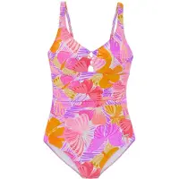 Sunseeker Traje de baño aqua / amarillo / ciruela / rosa