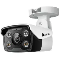 TP-LINK Cámara de seguridad VIGI C340 (4mm) (unidad), cámara tipo bala para exteriores de 4MP, Omada