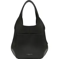 Liebeskind berlin Bolsa de hombro Piel natural 32 cm negro