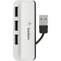 Belkin Hub F4u042bt Usb 2.0 Travel Slim 4 Port