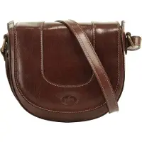 Piké Bolso de hombro marrón
