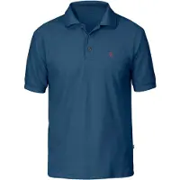 Fjällräven - Crowley Piqué Shirt - Polo size S, azul