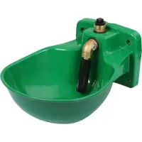 Kerbl Bebedero de plástico K75 - 1/2" con válvula de tubo
