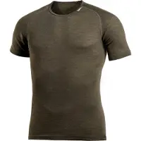 Woolpower - Lite Tee - Ropa interior merino size L, marrón