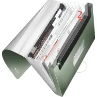 Leitz Carpeta Acordeón Estilo Pp A4 6 + 1 Separadores